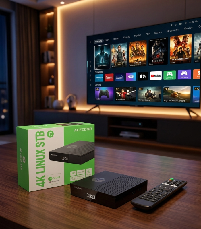 Aceconn Linux 4K STB Ultimate 4K