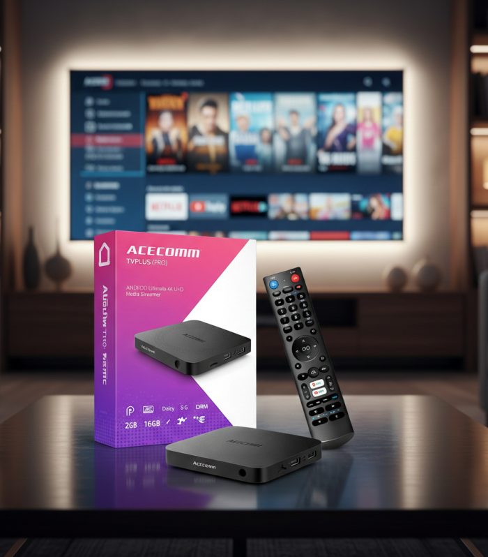 TVPlus Pro+ Ultimate 4K UHD Media Streamer